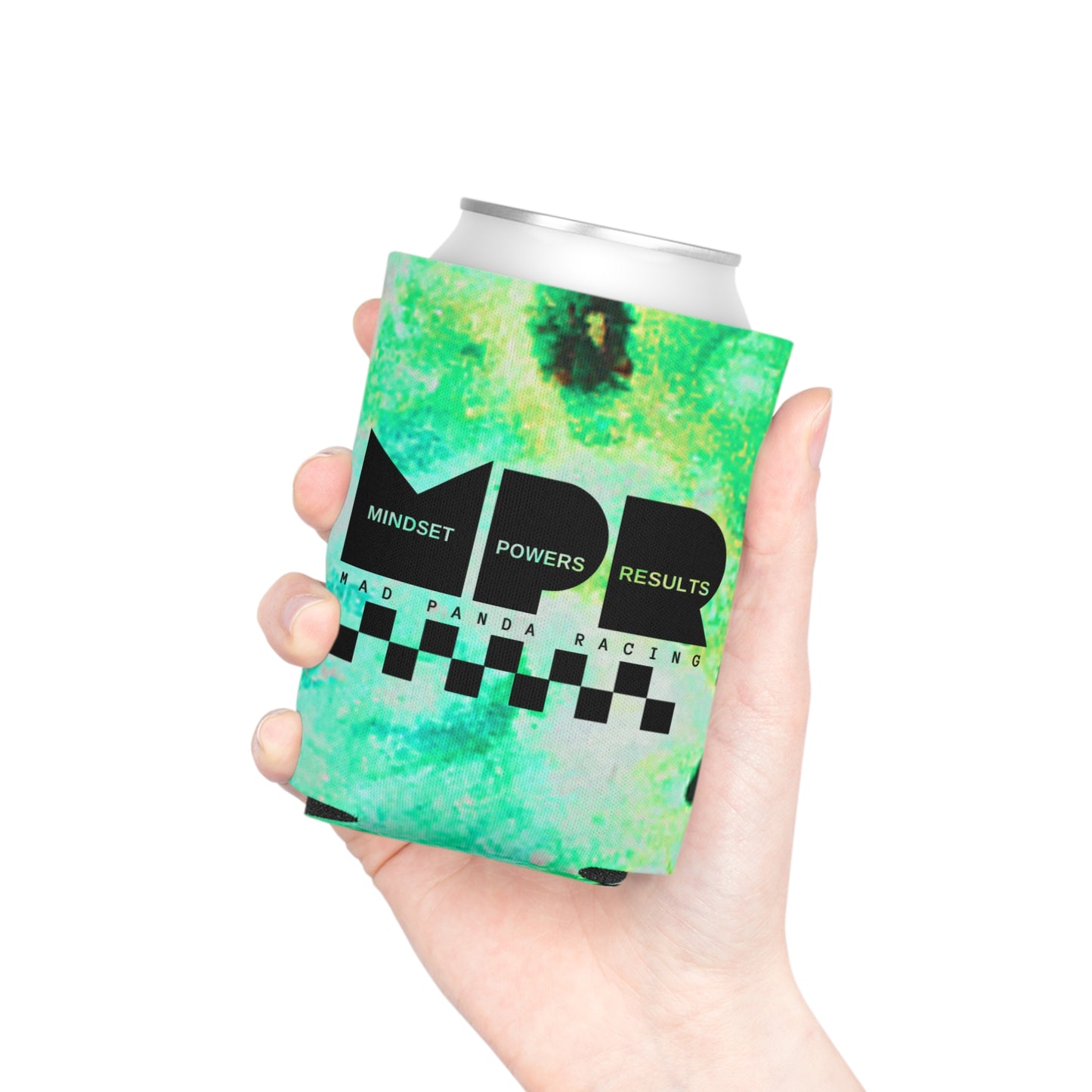 MPR Koozie - Green Marble | Mindset Powers Results.