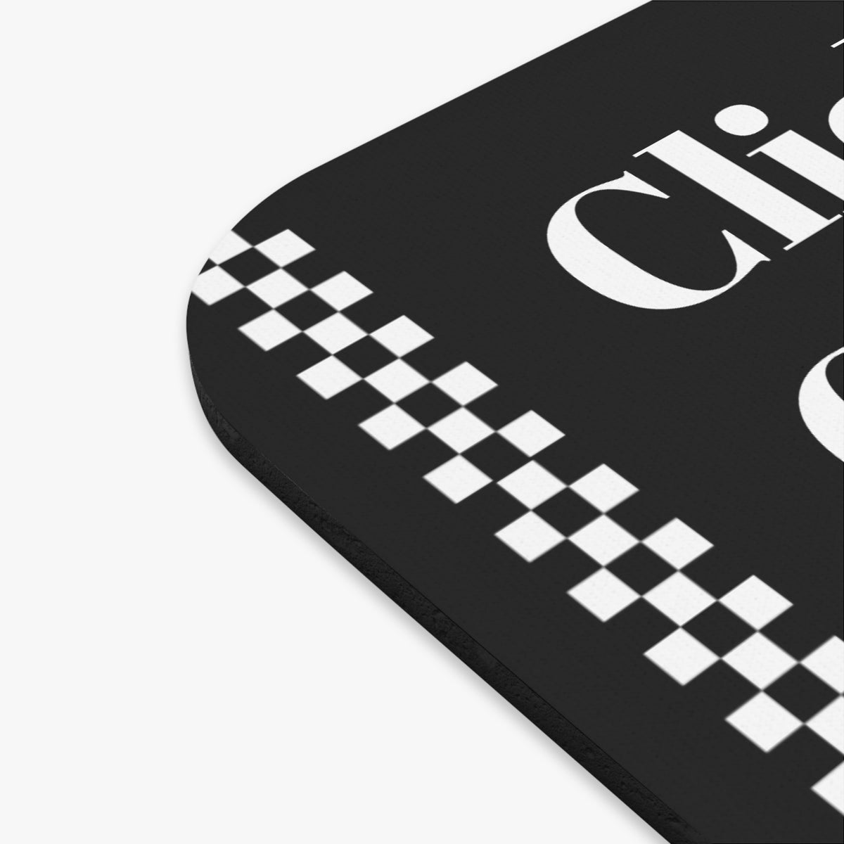 Click. Curse. Repeat. | Mad Panda Racing Mouse Pad