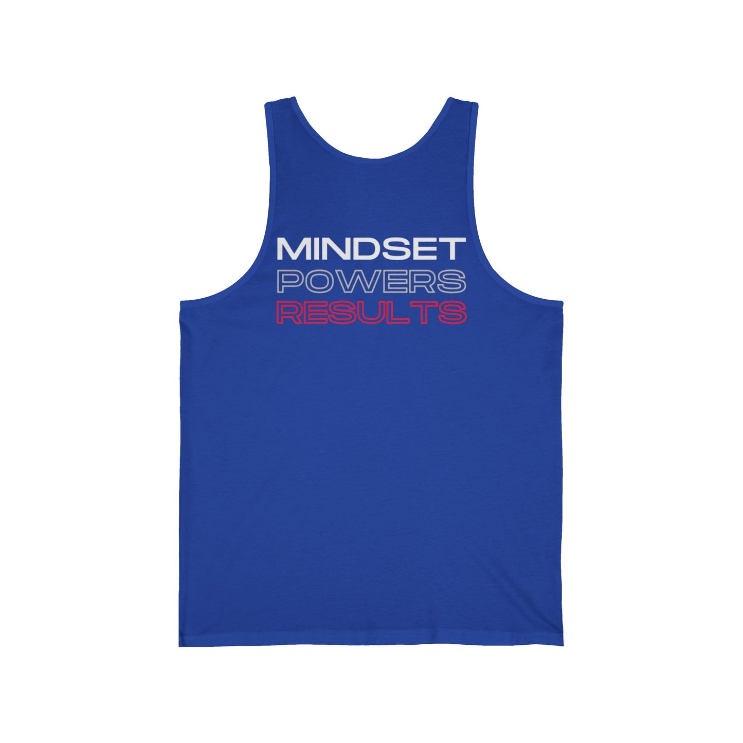 Mindset Powers Results | MPR Unisex Tank | Gym Wear, Workout Top, Motivational Apparel, Fitness Gift, Activewear