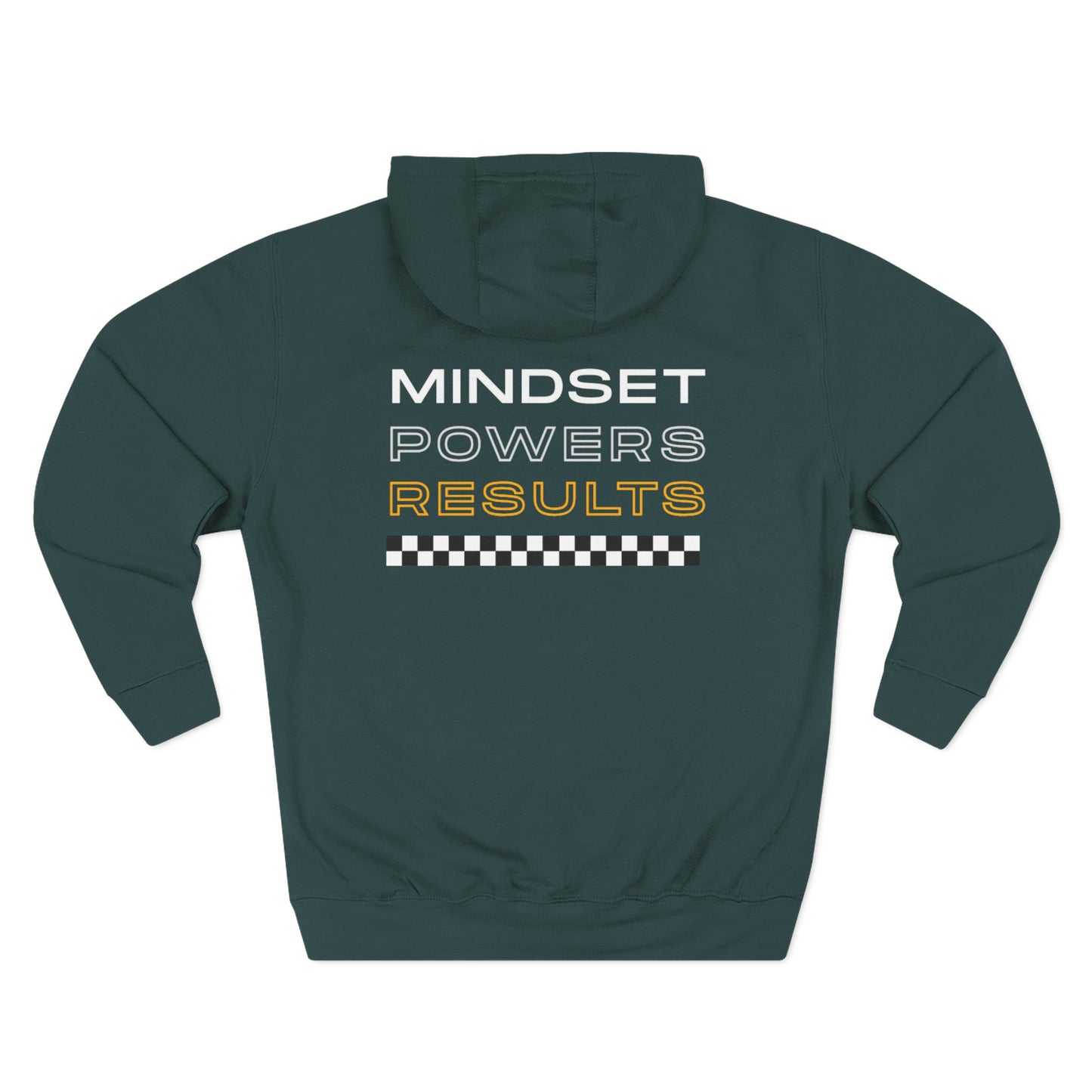 Mindset Powers Results Hoodie | Motivational Unisex Fleece by MPR