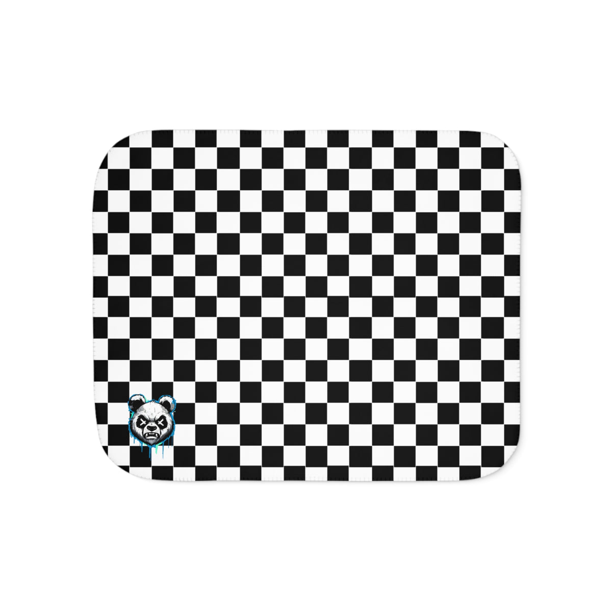 Mad Comfort | Checkered Sherpa Blanket