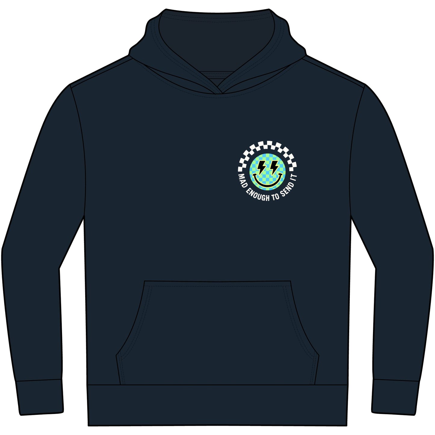 Do You Even Pin It Bro Youth Hoodie | Mad Enough To Send It