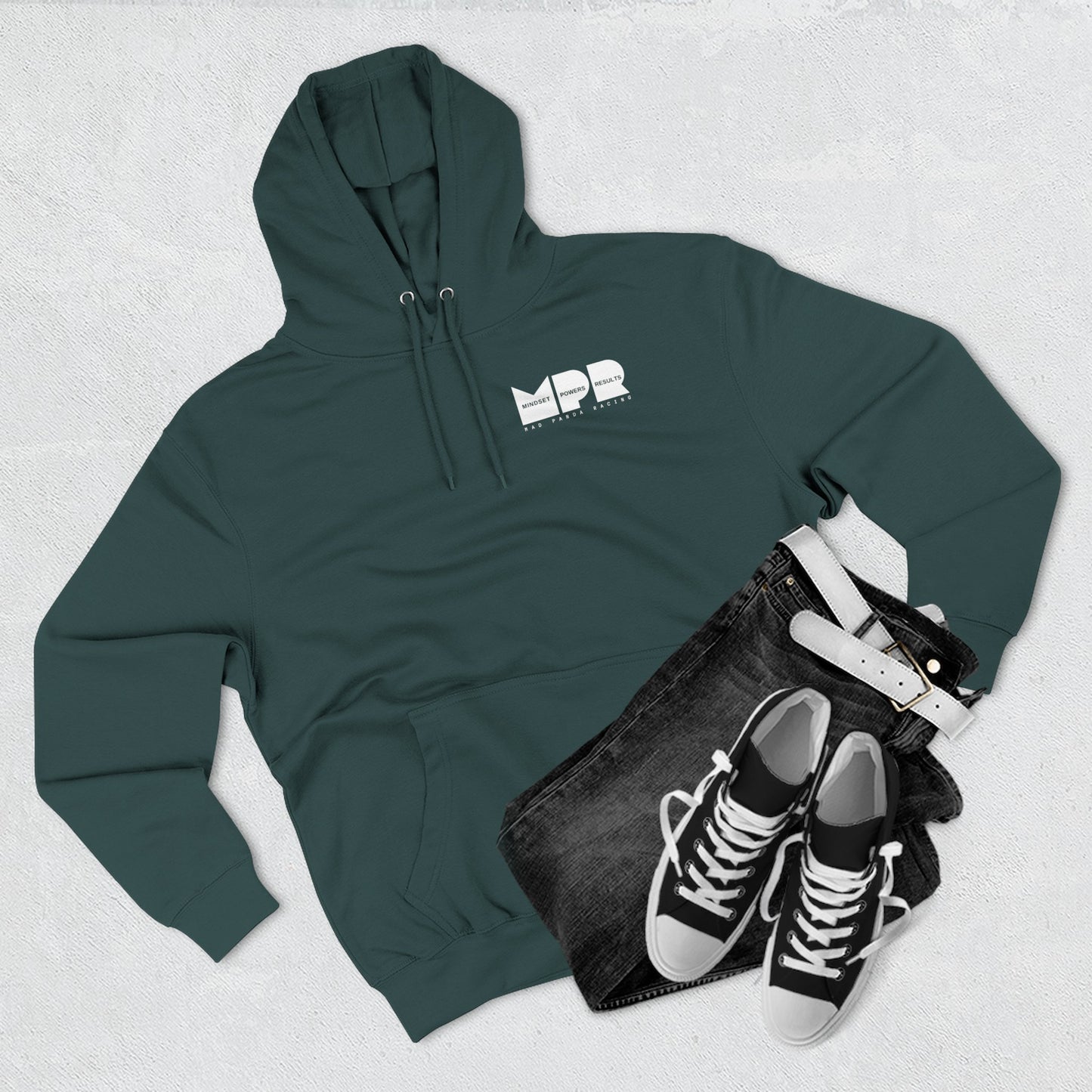 Mindset Powers Results Hoodie | Motivational Unisex Fleece by MPR