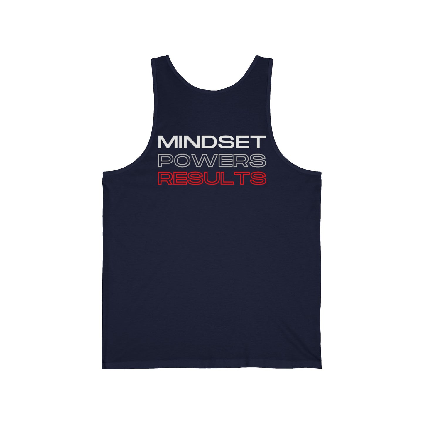 Mindset Powers Results | MPR Unisex Tank | Gym Wear, Workout Top, Motivational Apparel, Fitness Gift, Activewear