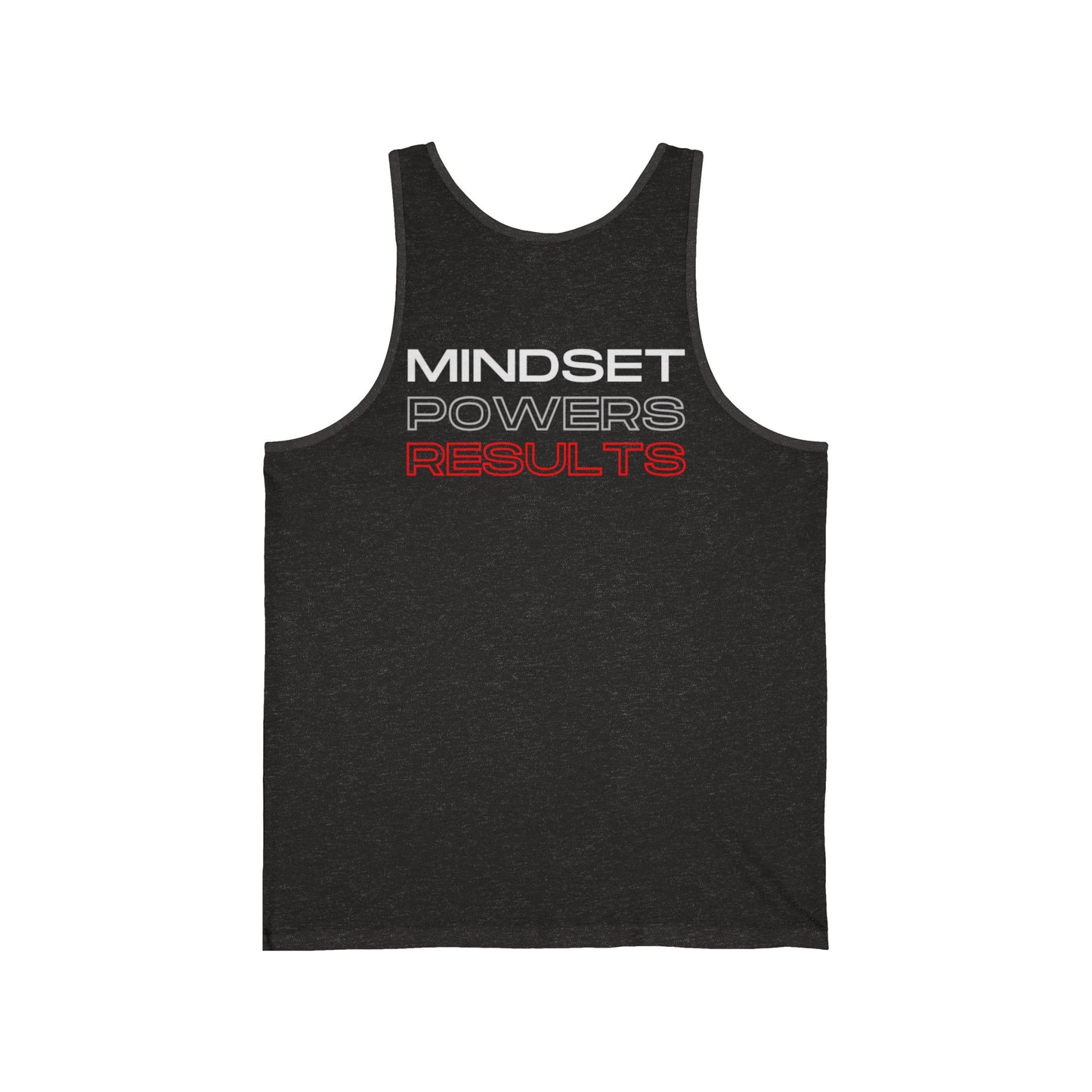 Mindset Powers Results | MPR Unisex Tank | Gym Wear, Workout Top, Motivational Apparel, Fitness Gift, Activewear