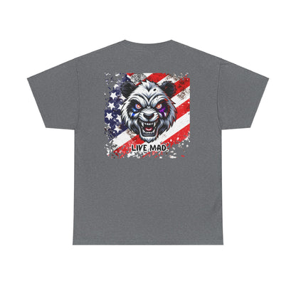 Live Mad | MPR American Spirit Unisex Cotton Tee