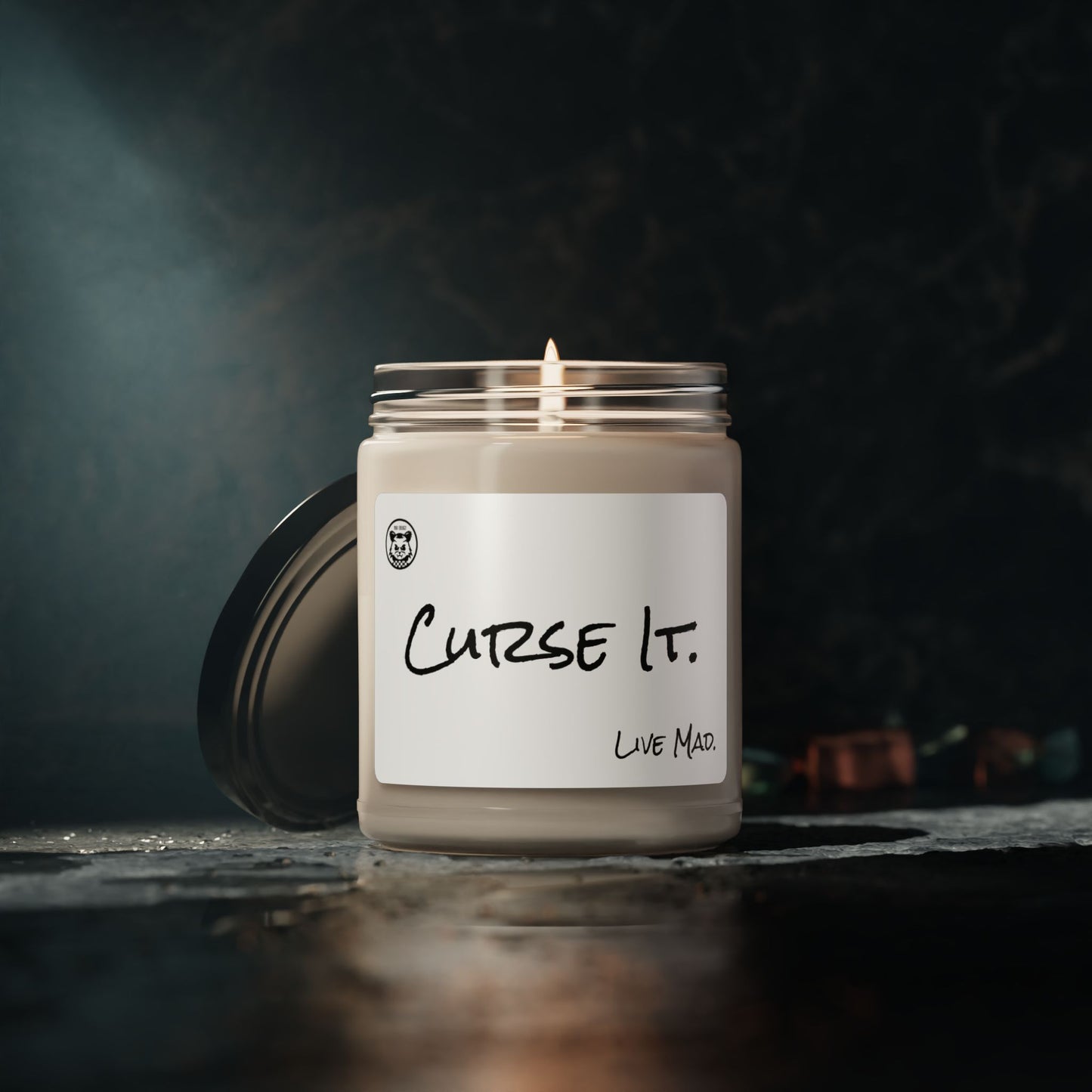 Curse It. Live Mad | Scented Soy Candle, 9oz