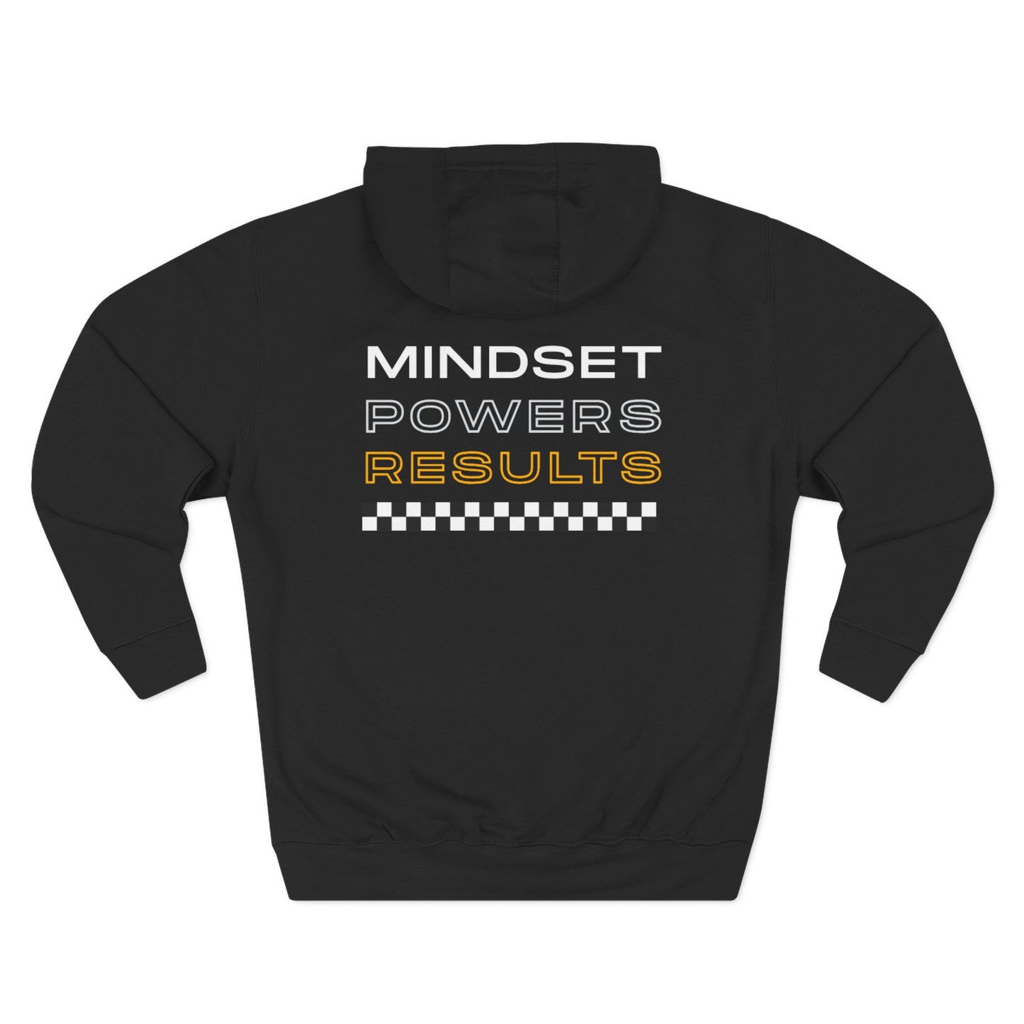Mindset Powers Results Hoodie | Motivational Unisex Fleece by MPR