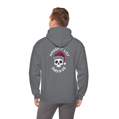 Naughty List Survivor Hoodie | Mad Panda Holiday Edition