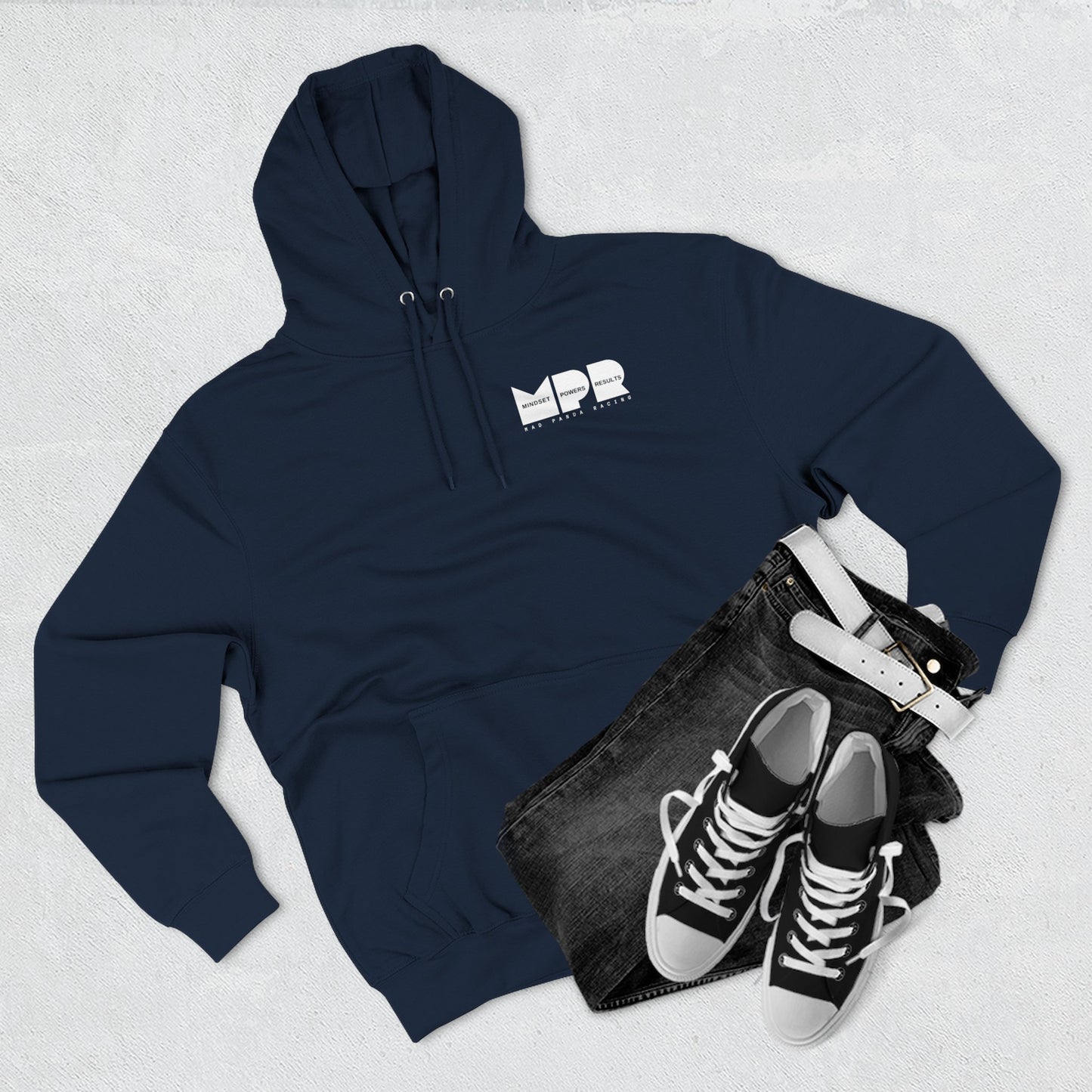 Mindset Powers Results Hoodie | Motivational Unisex Fleece by MPR