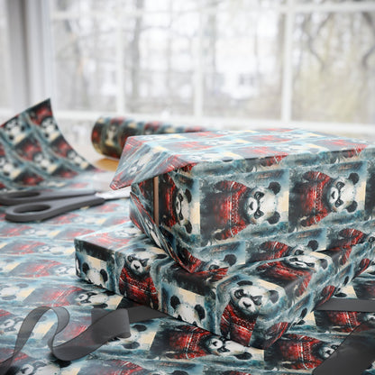 Mad Panda Holiday Wrapping Paper