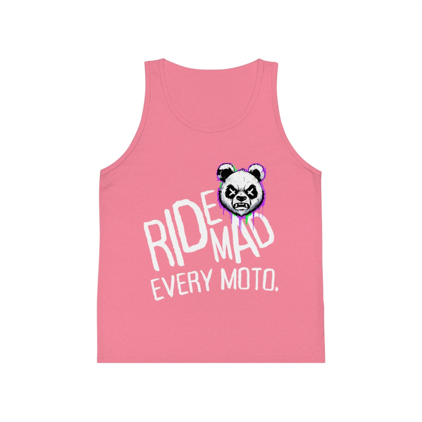 Ride Mad. Every Moto. | Kids Tank Top - Perfect for Summer, Track Days, and Playtime, Youth Tee, Fun Sleepwear, Birthday Gift, [...]