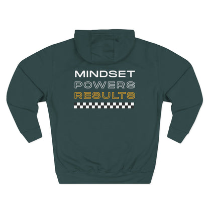 Mindset Powers Results Hoodie | Motivational Unisex Fleece by MPR