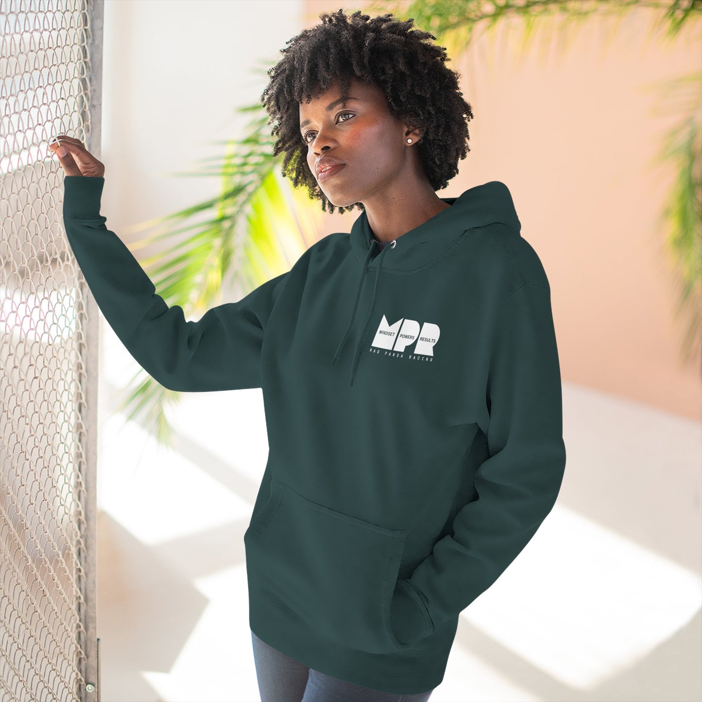 Mindset Powers Results Hoodie | Motivational Unisex Fleece by MPR