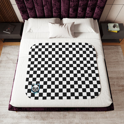 Mad Comfort | Checkered Sherpa Blanket