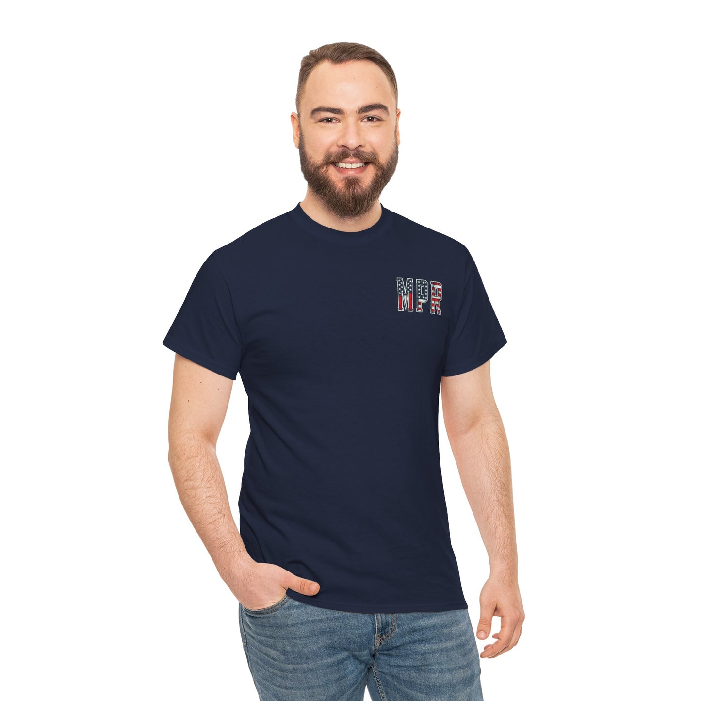 Live Mad | MPR American Spirit Unisex Cotton Tee