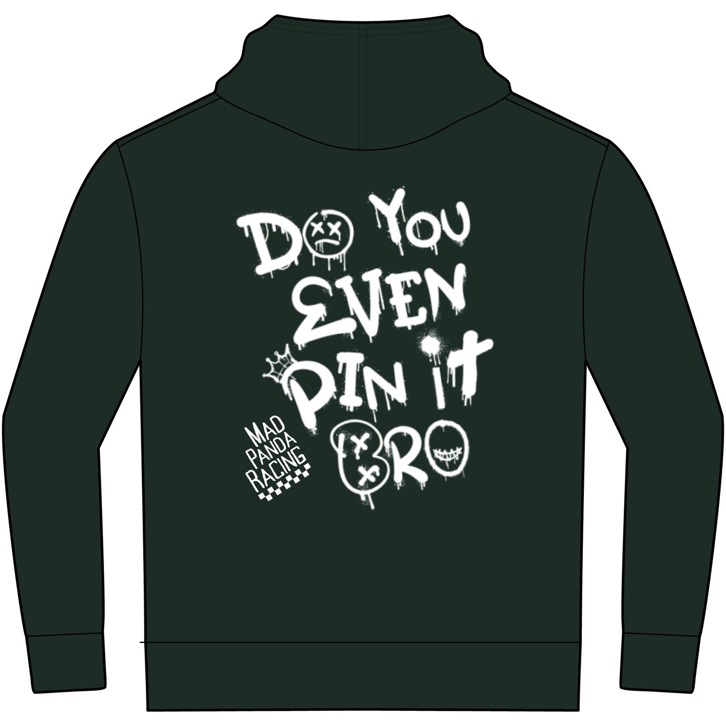 Do You Even Pin It Bro Youth Hoodie | Mad Enough To Send It