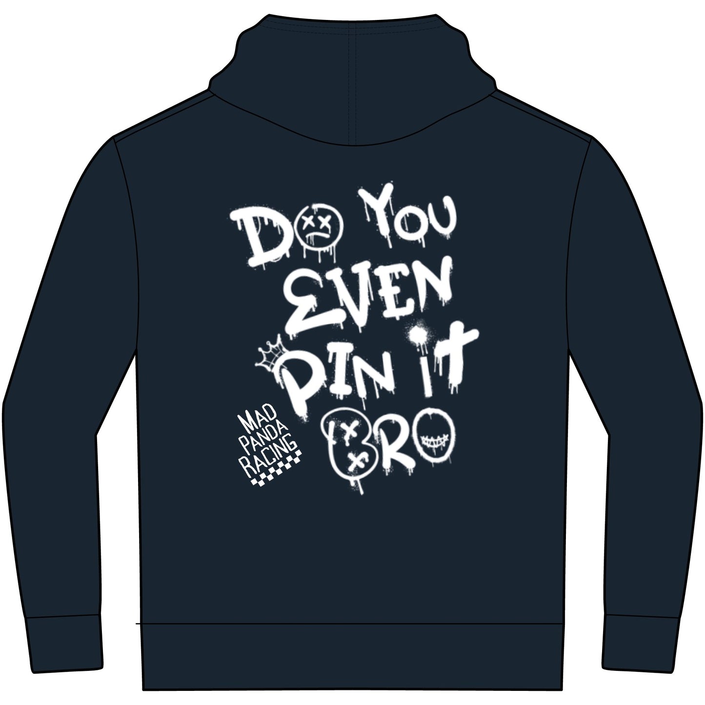Do You Even Pin It Bro Youth Hoodie | Mad Enough To Send It