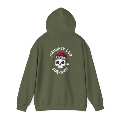 Naughty List Survivor Hoodie | Mad Panda Holiday Edition