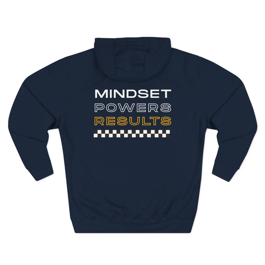 Mindset Powers Results Hoodie | Motivational Unisex Fleece by MPR