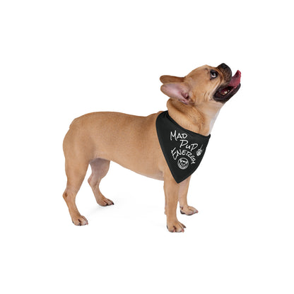 Mad Pup Energy | Pet Bandana - Black