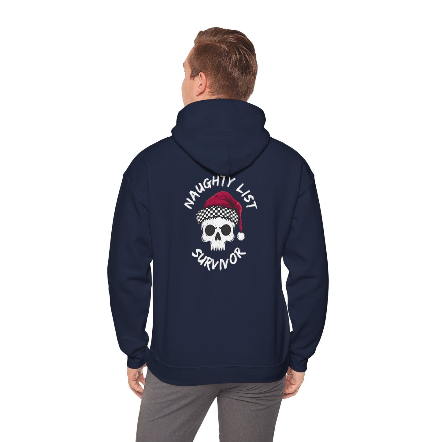 Naughty List Survivor Hoodie | Mad Panda Holiday Edition