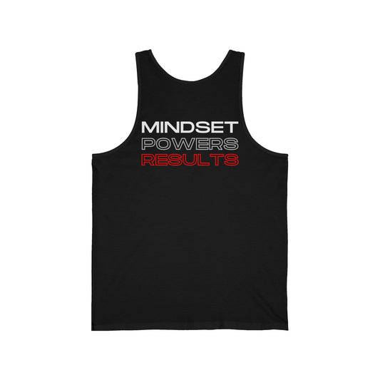 Mindset Powers Results | MPR Unisex Tank | Gym Wear, Workout Top, Motivational Apparel, Fitness Gift, Activewear