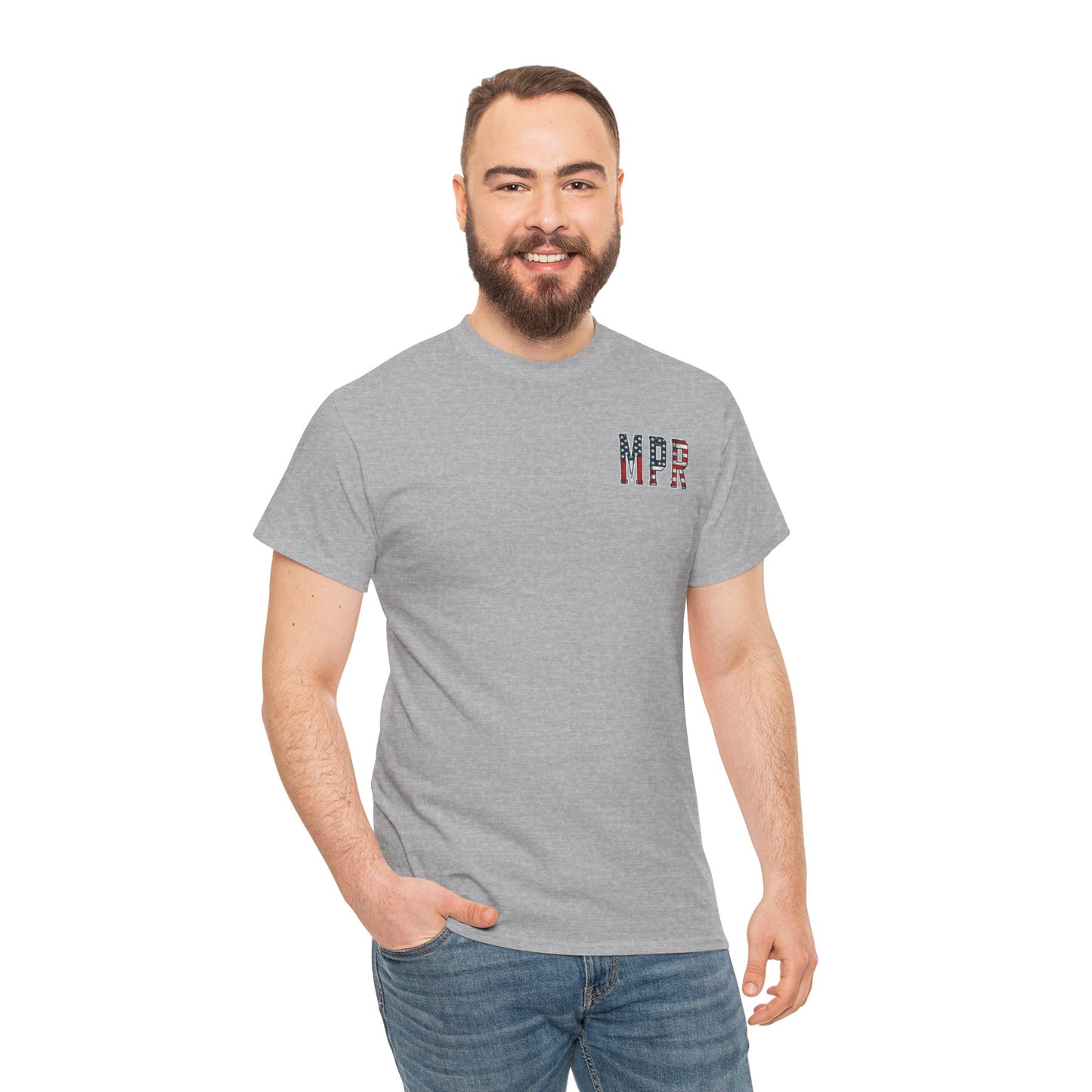 Live Mad | MPR American Spirit Unisex Cotton Tee