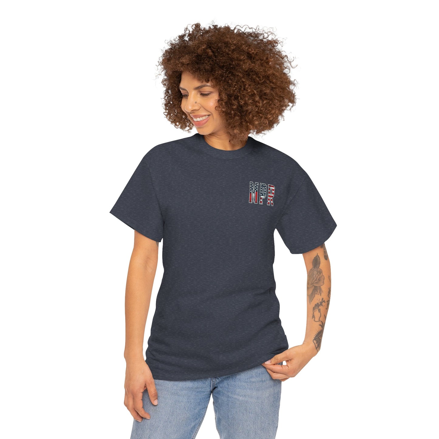 Live Mad | MPR American Spirit Unisex Cotton Tee