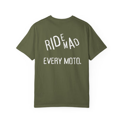Ride Mad. Every Moto. | Garment-Dyed Unisex Tee: Embrace Freedom, Adventure, and Moto Culture | Perfect for Bikers, Gift for Him or Her, Casual Wear, Road [...]
