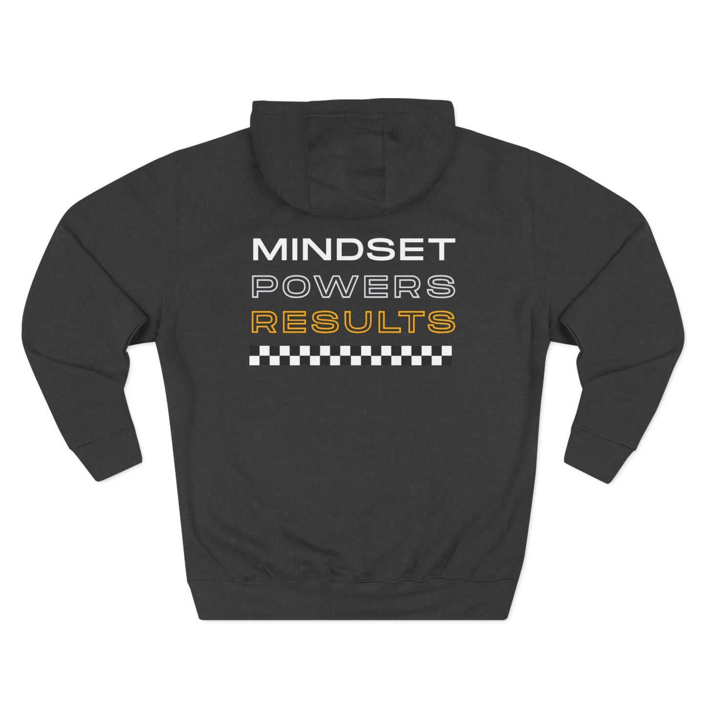 Mindset Powers Results Hoodie | Motivational Unisex Fleece by MPR