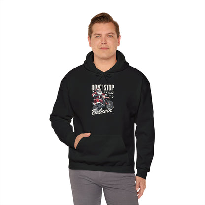 Don’t Stop Believin’ Hoodie | Mad Panda Holiday Edition