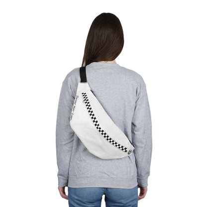 Packin' Mad Vibes Fanny Pack (White) | Built for the Bold and Mad