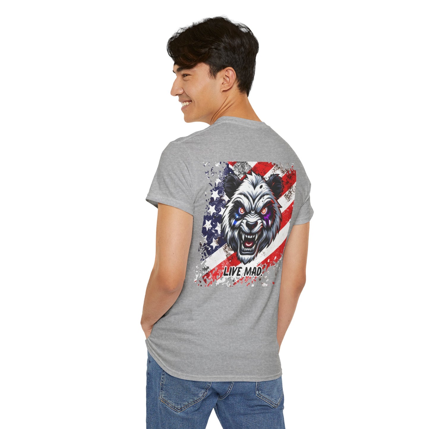 Live Mad | MPR American Spirit Unisex Cotton Tee