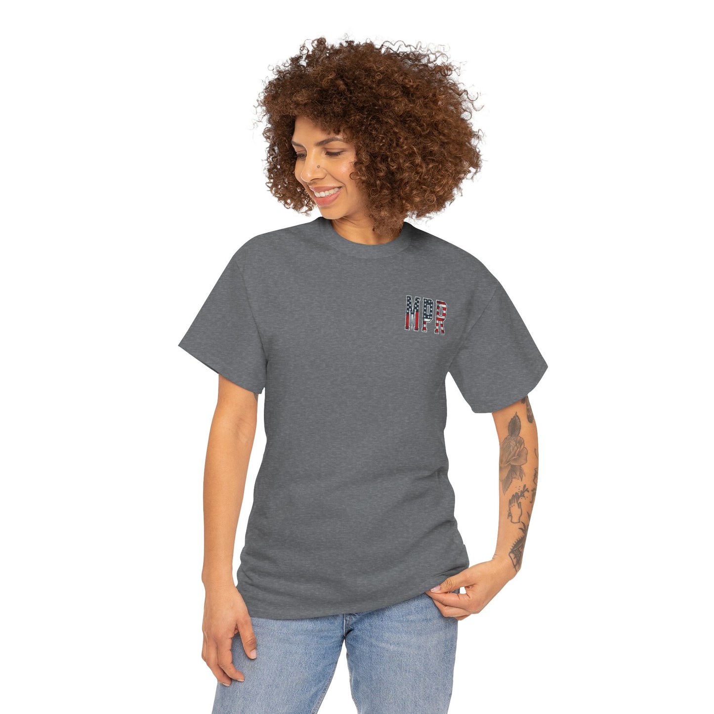 Live Mad | MPR American Spirit Unisex Cotton Tee