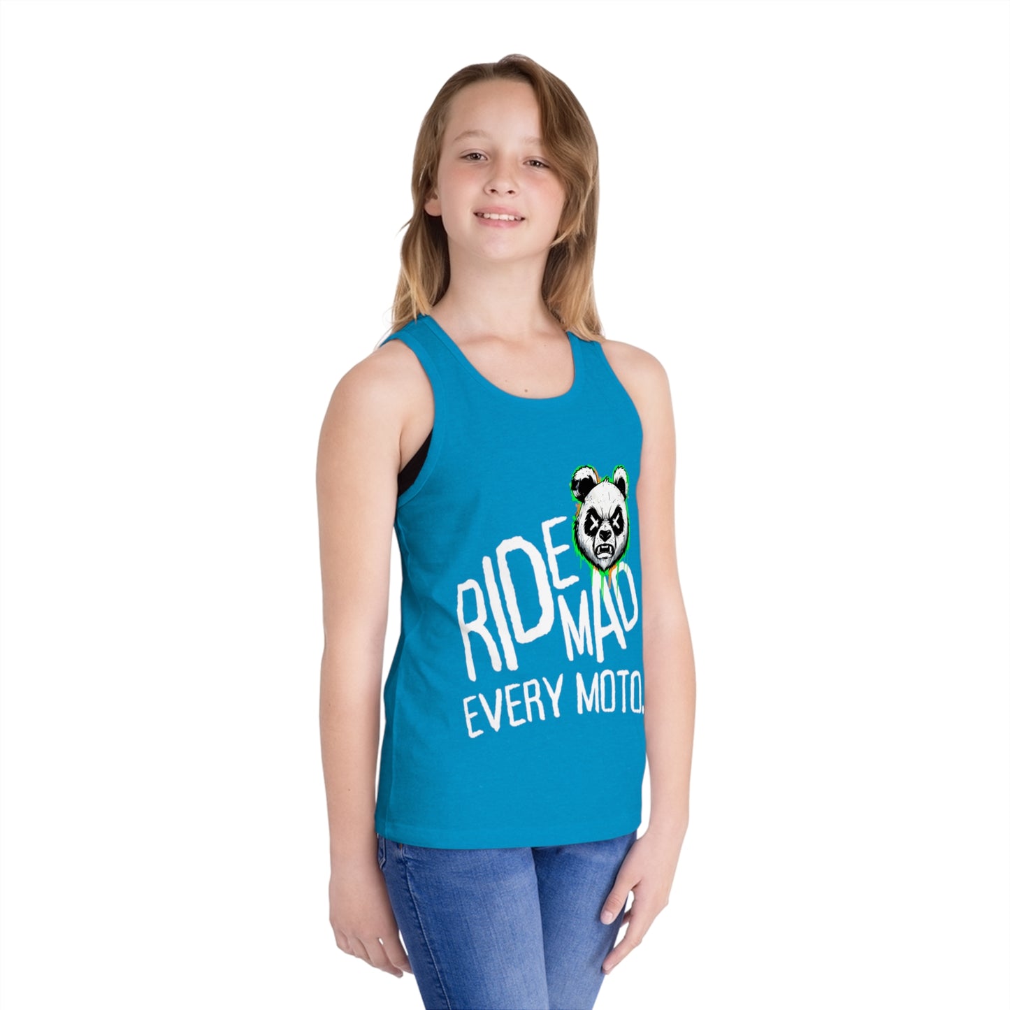 Ride Mad. Every Moto. | Kids Tank Top - Perfect for Summer, Track Days, and Playtime, Youth Tee, Fun Sleepwear, Birthday Gift, [...]