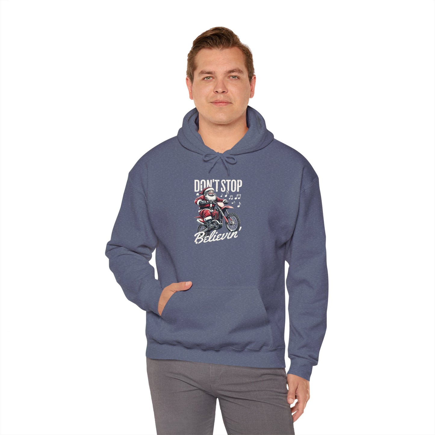 Don’t Stop Believin’ Hoodie | Mad Panda Holiday Edition