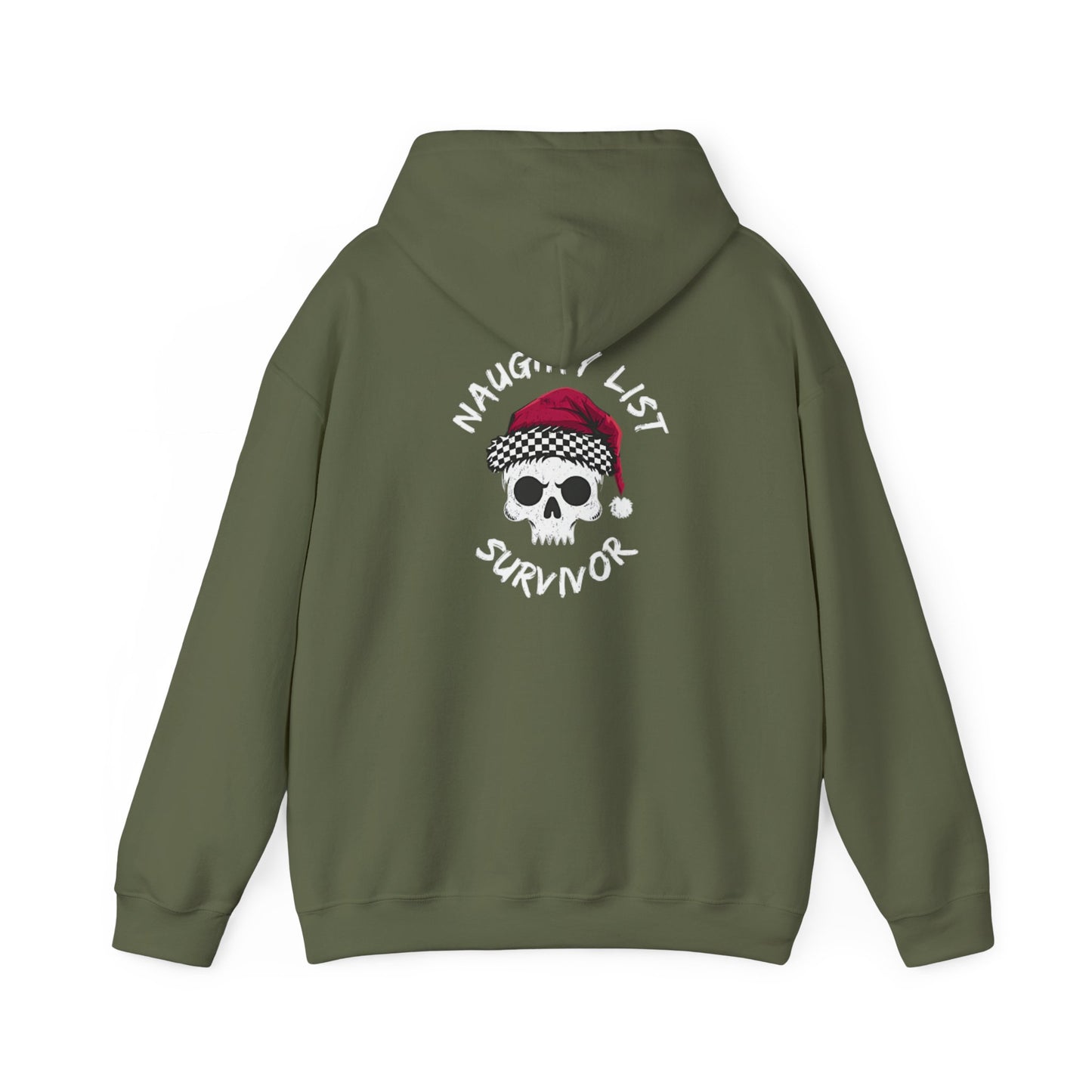 Naughty List Survivor Hoodie | Mad Panda Holiday Edition