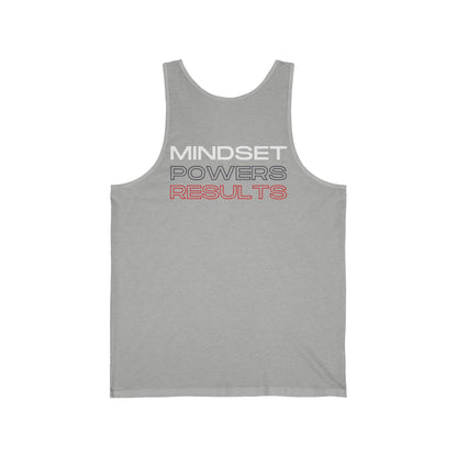Mindset Powers Results | MPR Unisex Tank | Gym Wear, Workout Top, Motivational Apparel, Fitness Gift, Activewear