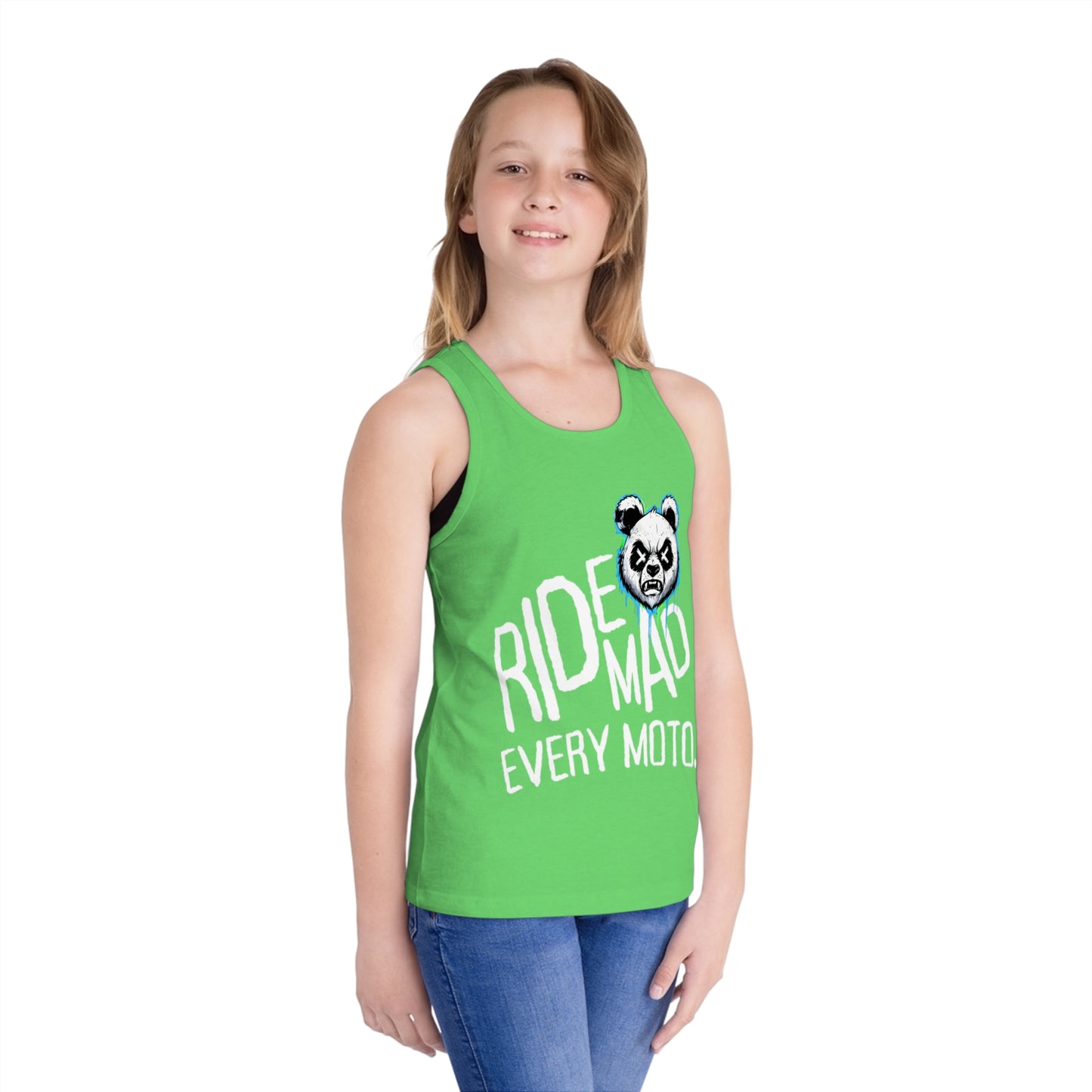 Ride Mad. Every Moto. | Kids Tank Top - Perfect for Summer, Track Days, and Playtime, Youth Tee, Fun Sleepwear, Birthday Gift, [...]