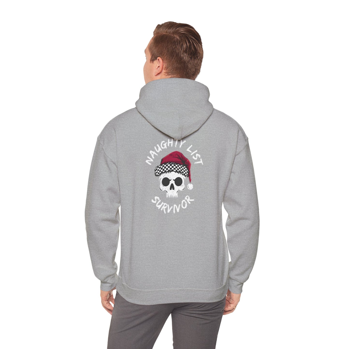 Naughty List Survivor Hoodie | Mad Panda Holiday Edition