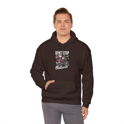 Don’t Stop Believin’ Hoodie | Mad Panda Holiday Edition