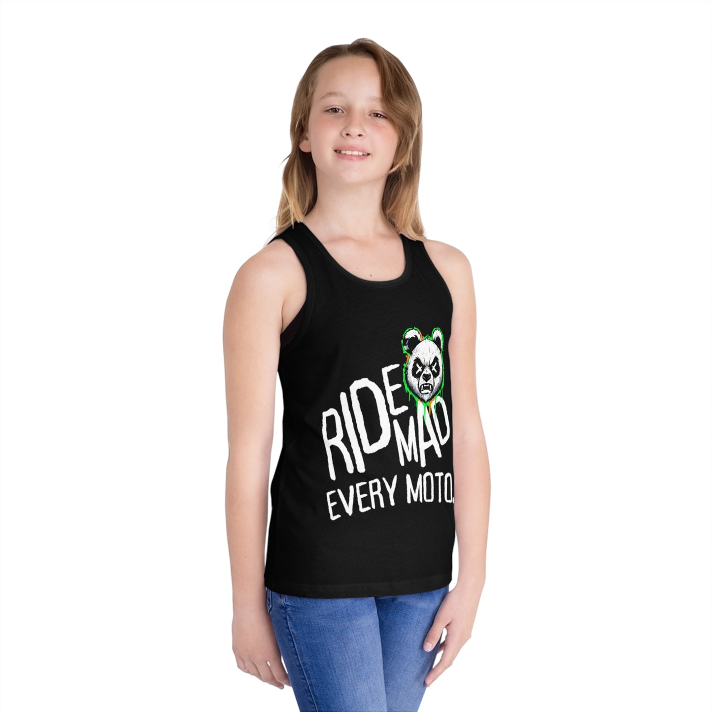 Ride Mad. Every Moto. | Kids Tank Top - Perfect for Summer, Track Days, and Playtime, Youth Tee, Fun Sleepwear, Birthday Gift, [...]