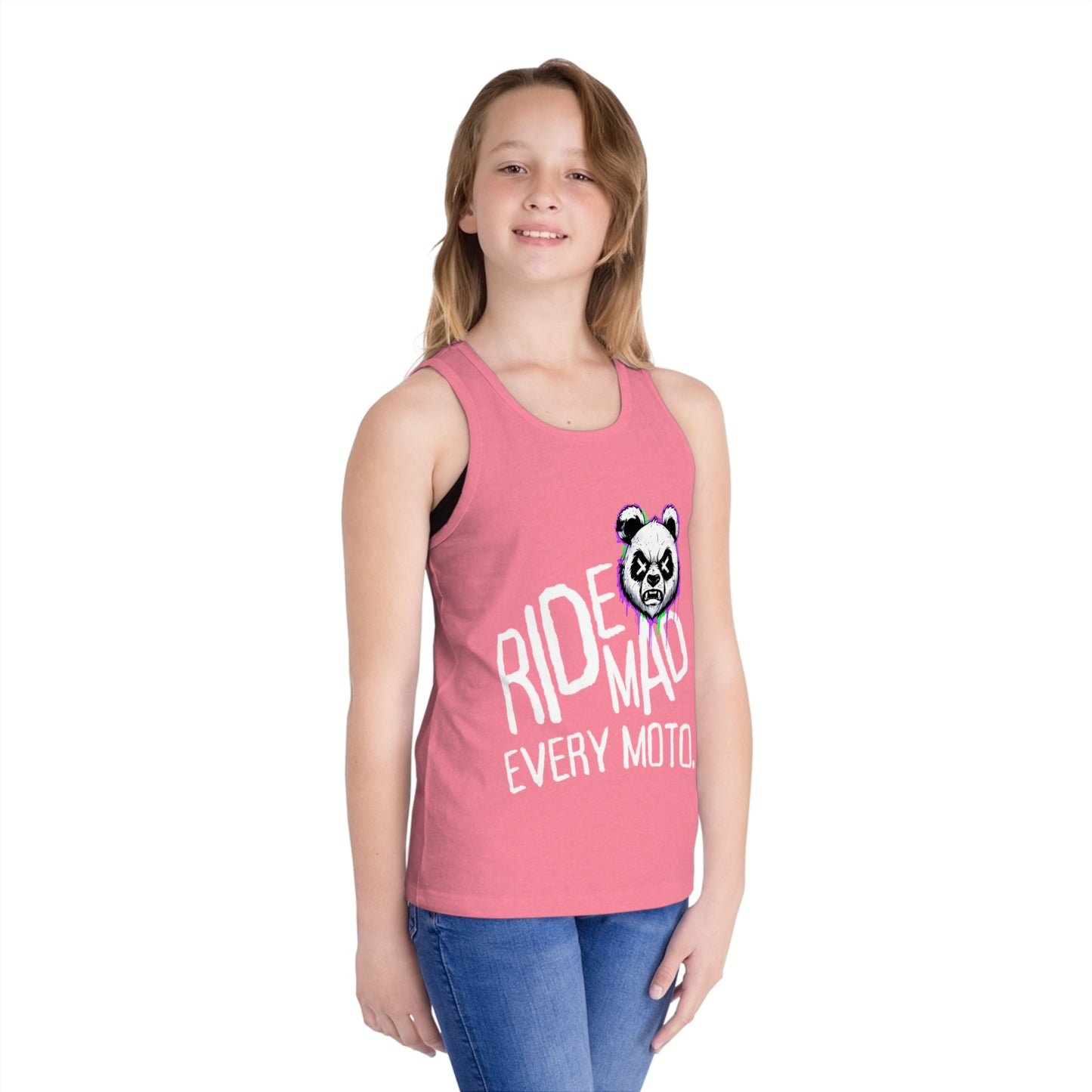Ride Mad. Every Moto. | Kids Tank Top - Perfect for Summer, Track Days, and Playtime, Youth Tee, Fun Sleepwear, Birthday Gift, [...]