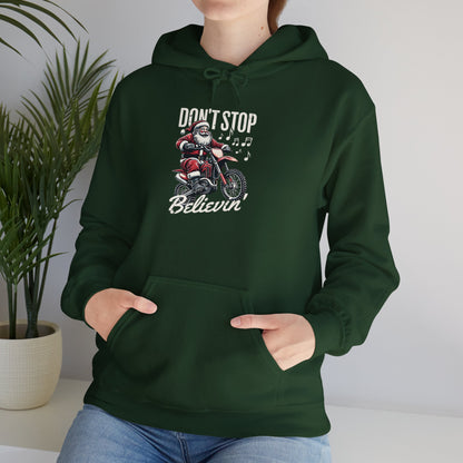 Don’t Stop Believin’ Hoodie | Mad Panda Holiday Edition