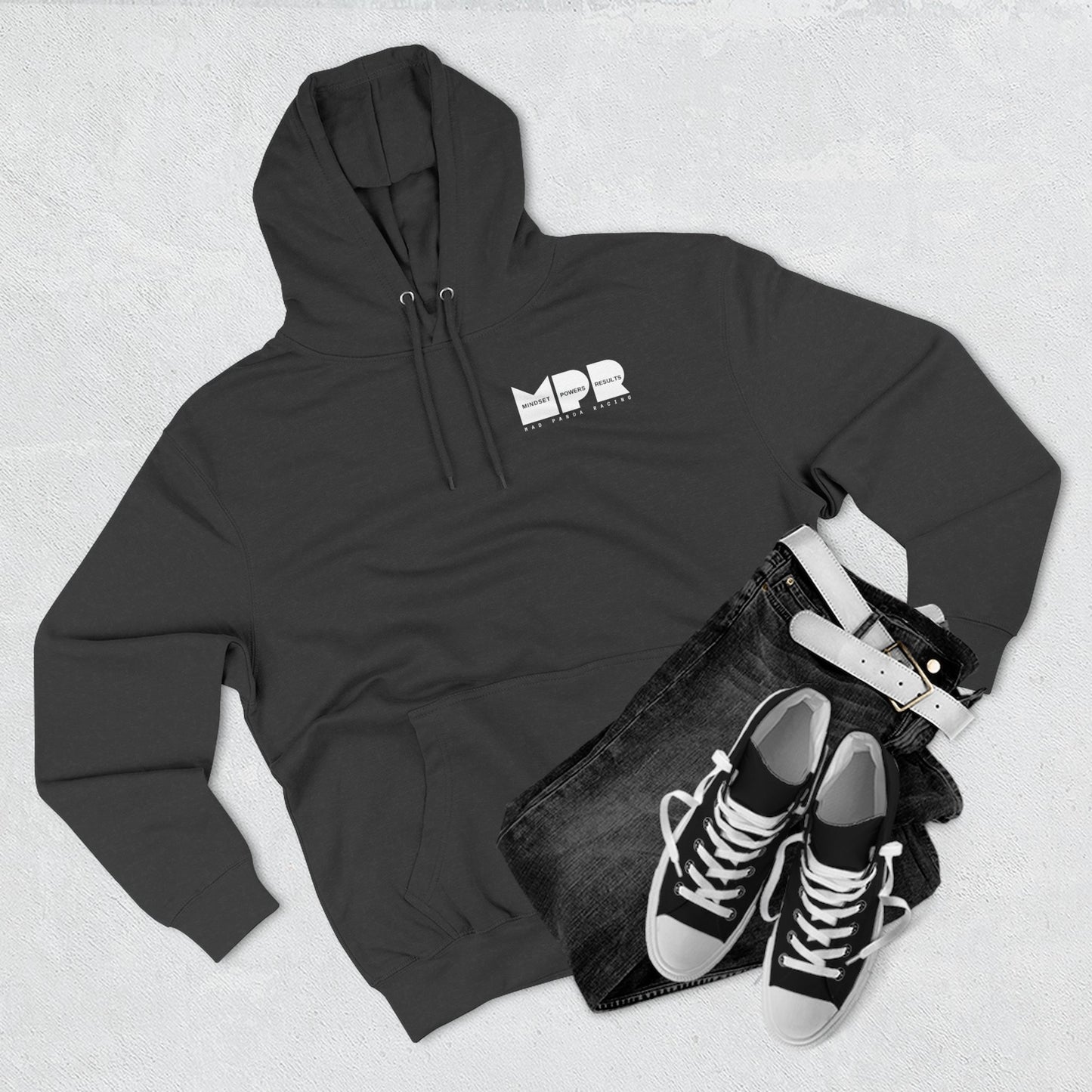 Mindset Powers Results Hoodie | Motivational Unisex Fleece by MPR