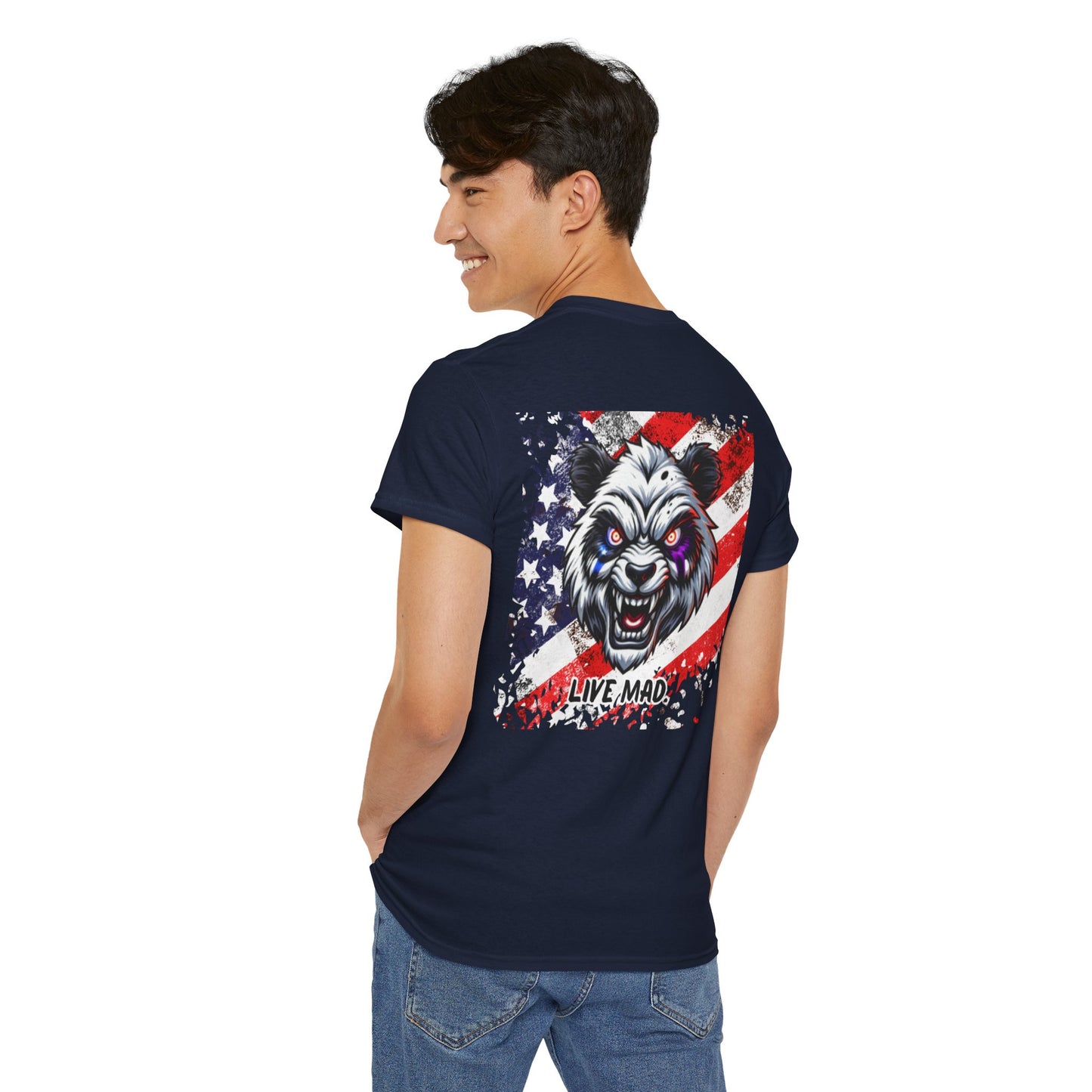 Live Mad | MPR American Spirit Unisex Cotton Tee